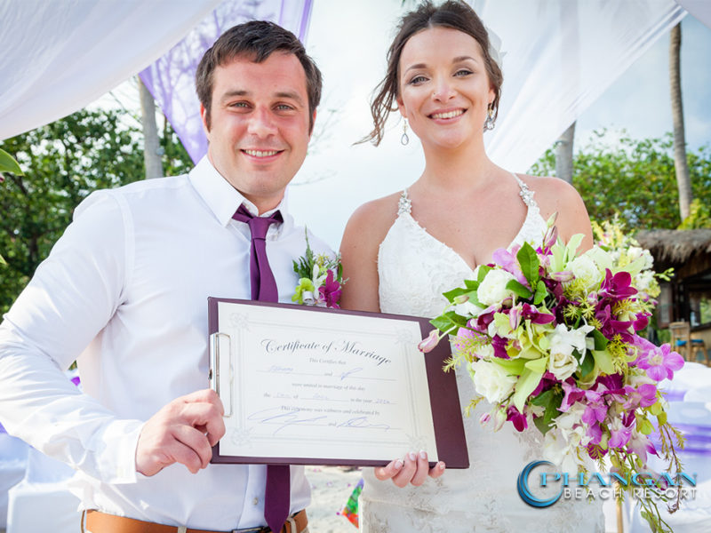 Beach Weddings Certificates