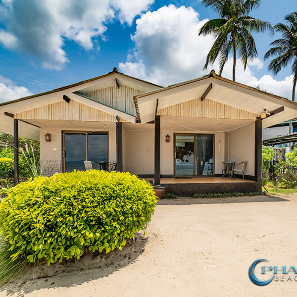 koh phangan beachfront bungalow deluxe